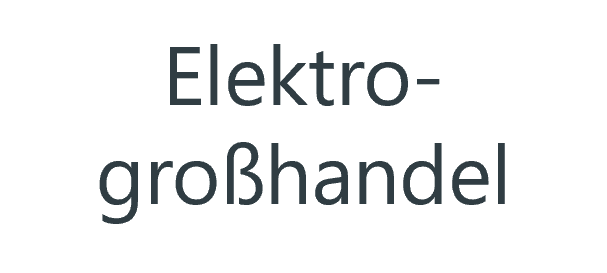 Elektrogroßhandel