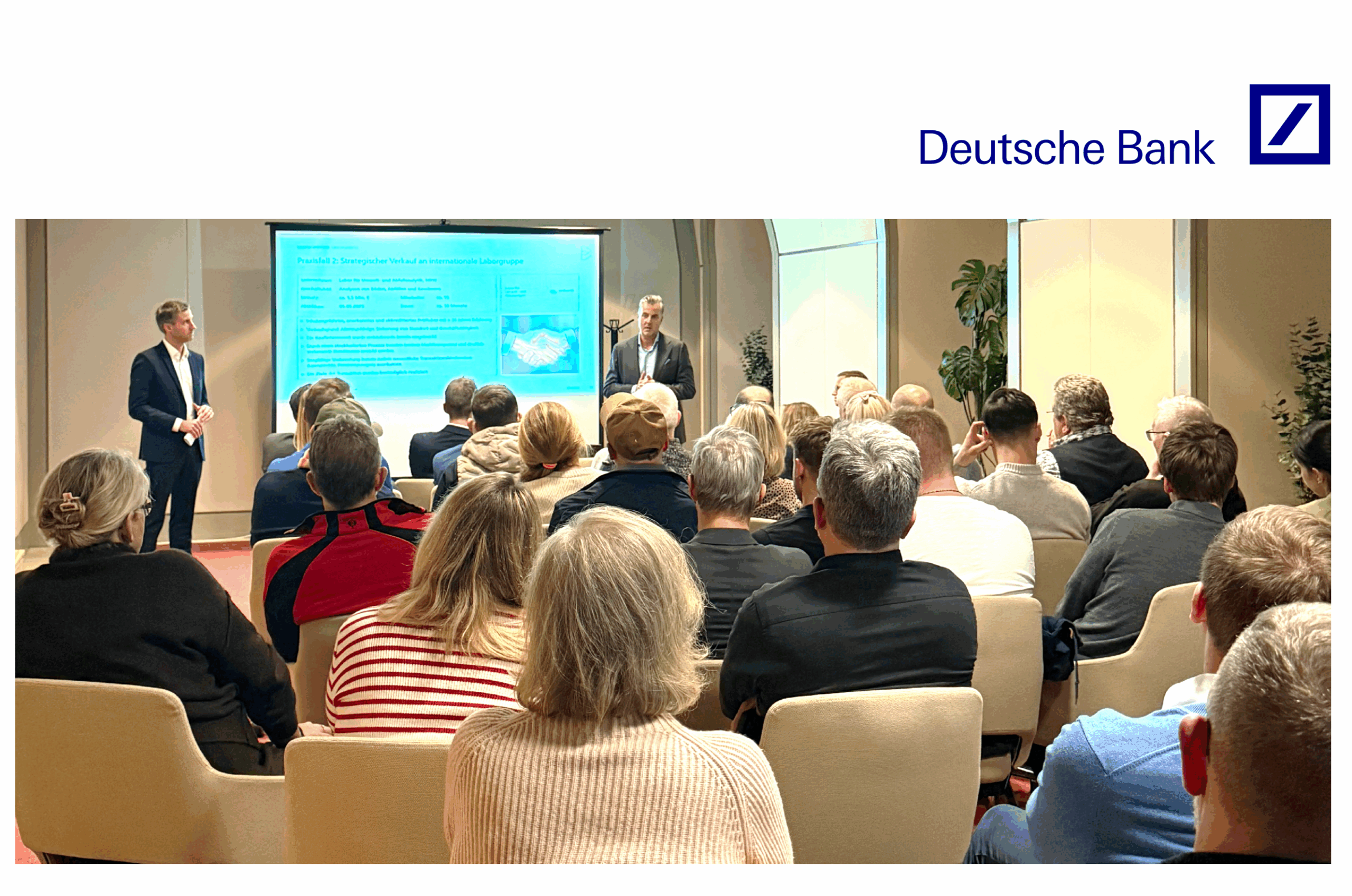 Vortrag bei der Deutschen Bank